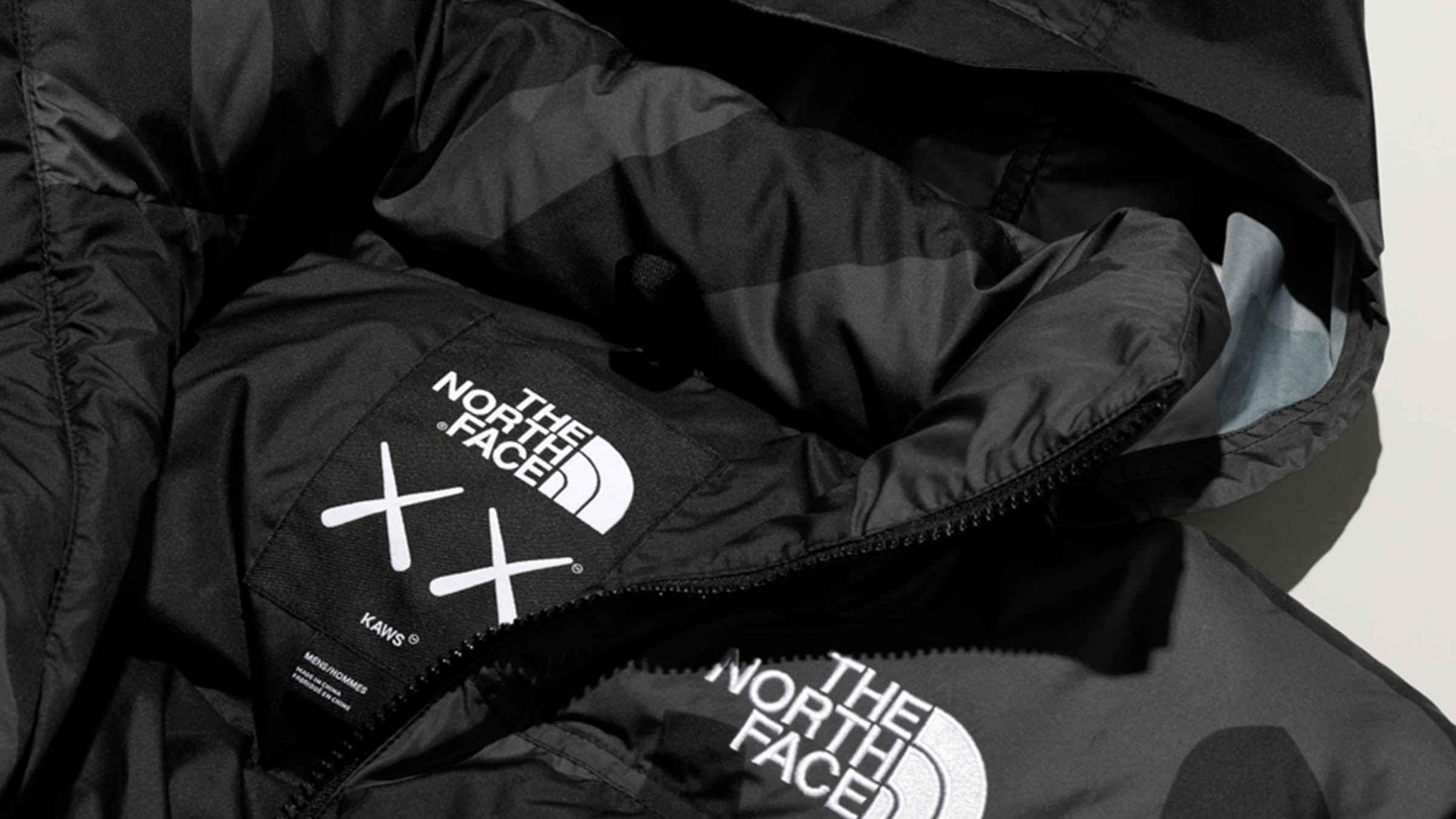 The North Face x KAWS Retro 1996 Nuptse Jacket (Black) | END 