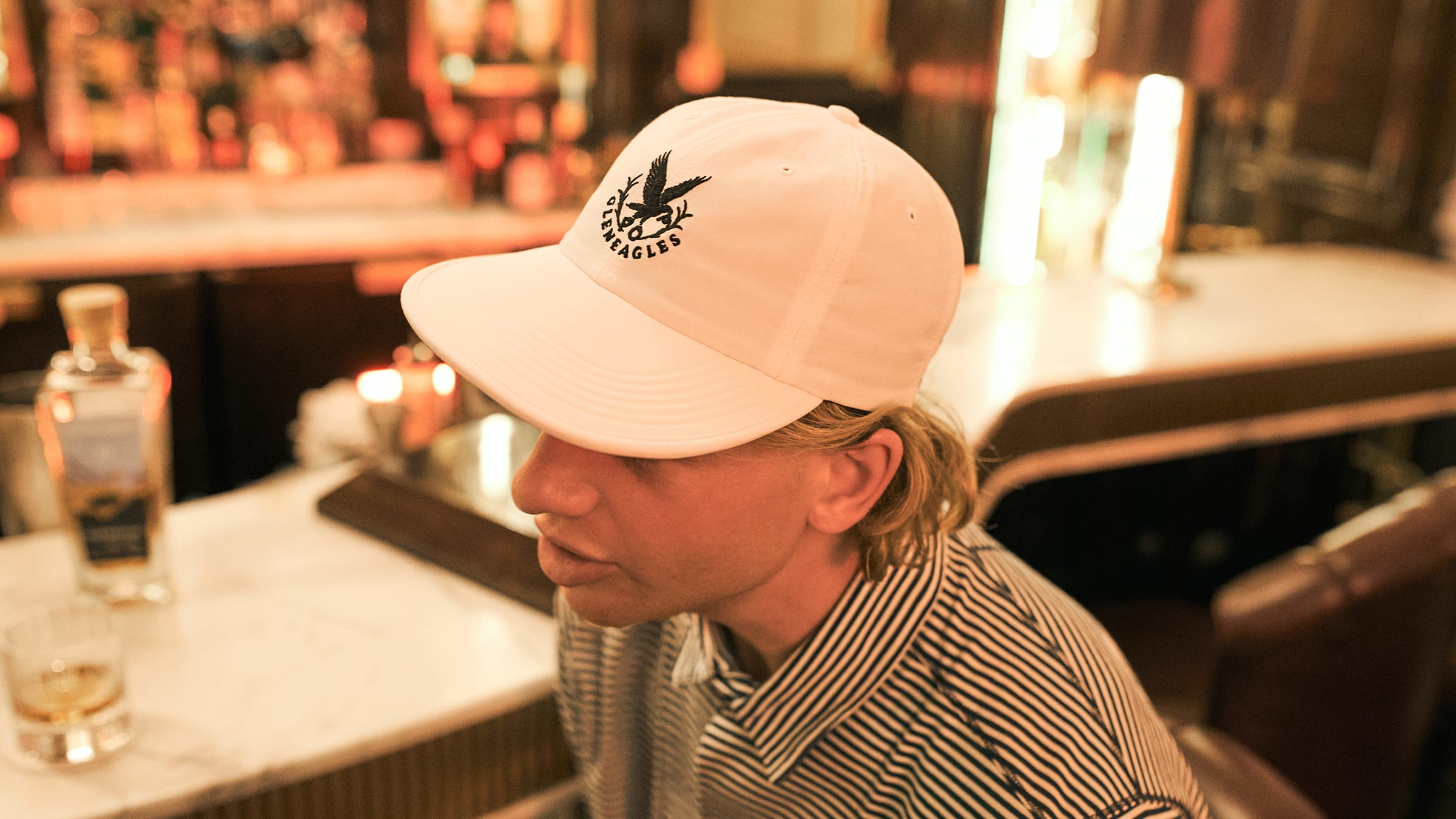 POP Trading Company x Gleneagles by END. Flexfoam Cap (White