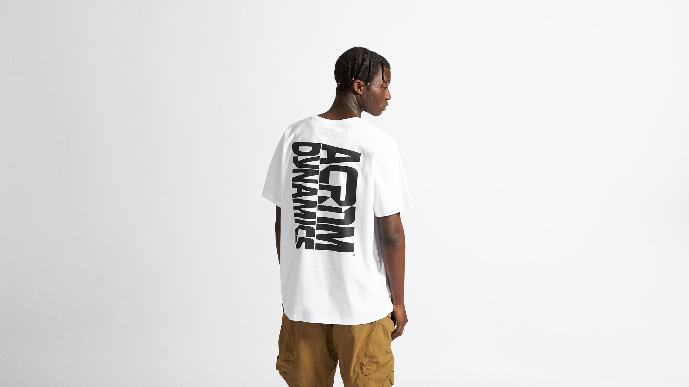 Acronym Dynamics Back Print Tee (White) | END. Launches