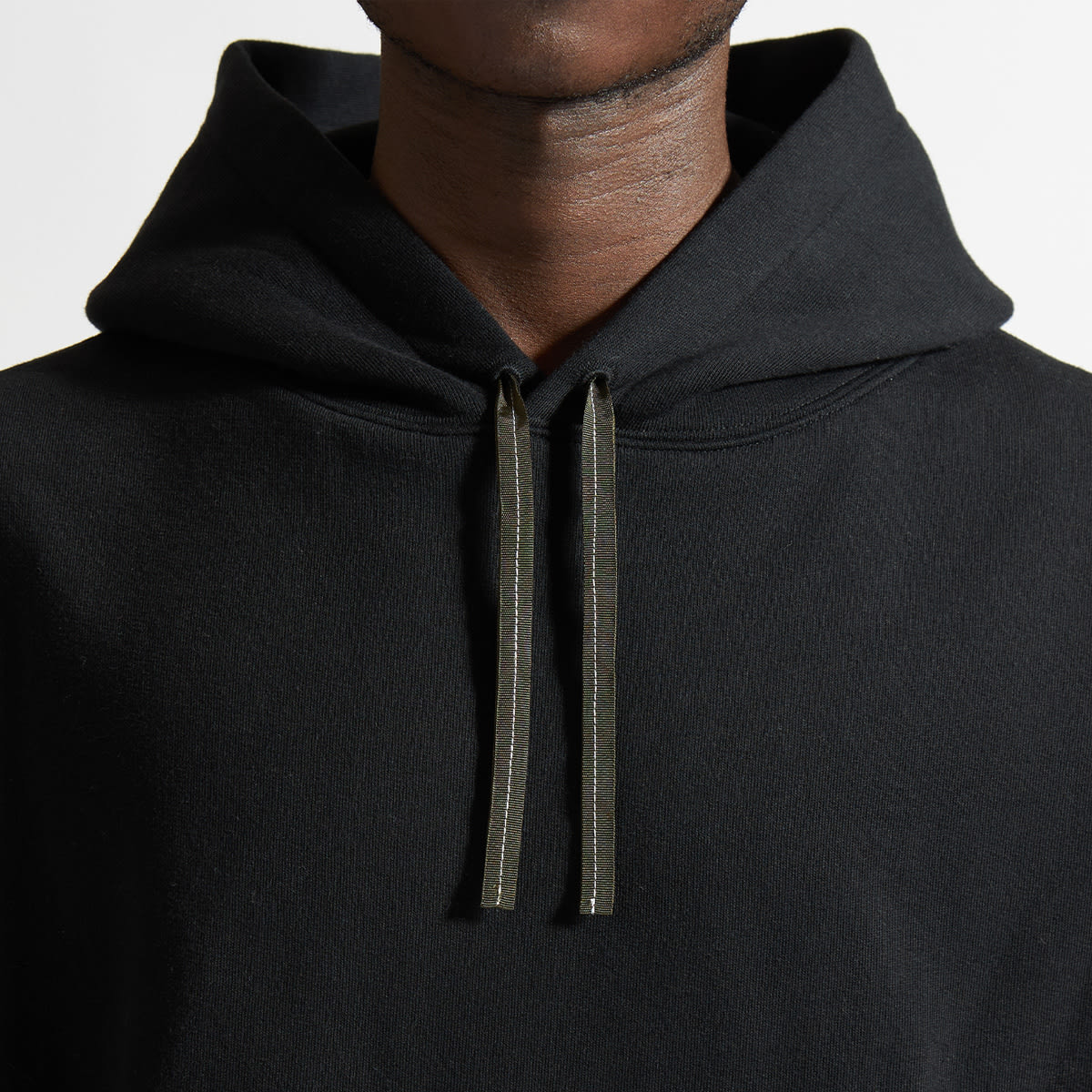 Acronym Double Front Panel Popover Hoody (Black) | END. Launches