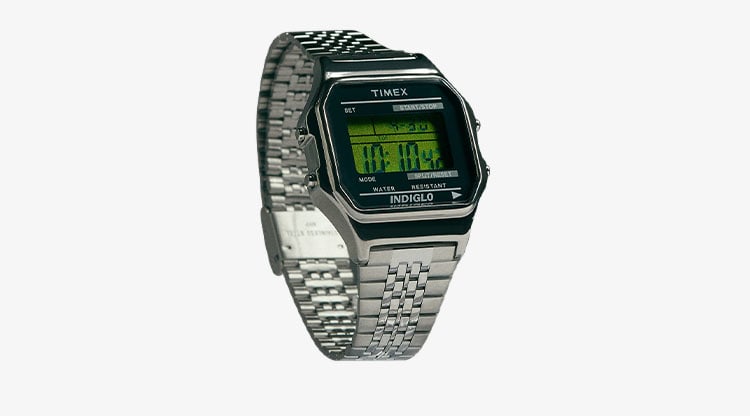 END. x Timex T80 Everyday Silver-tone