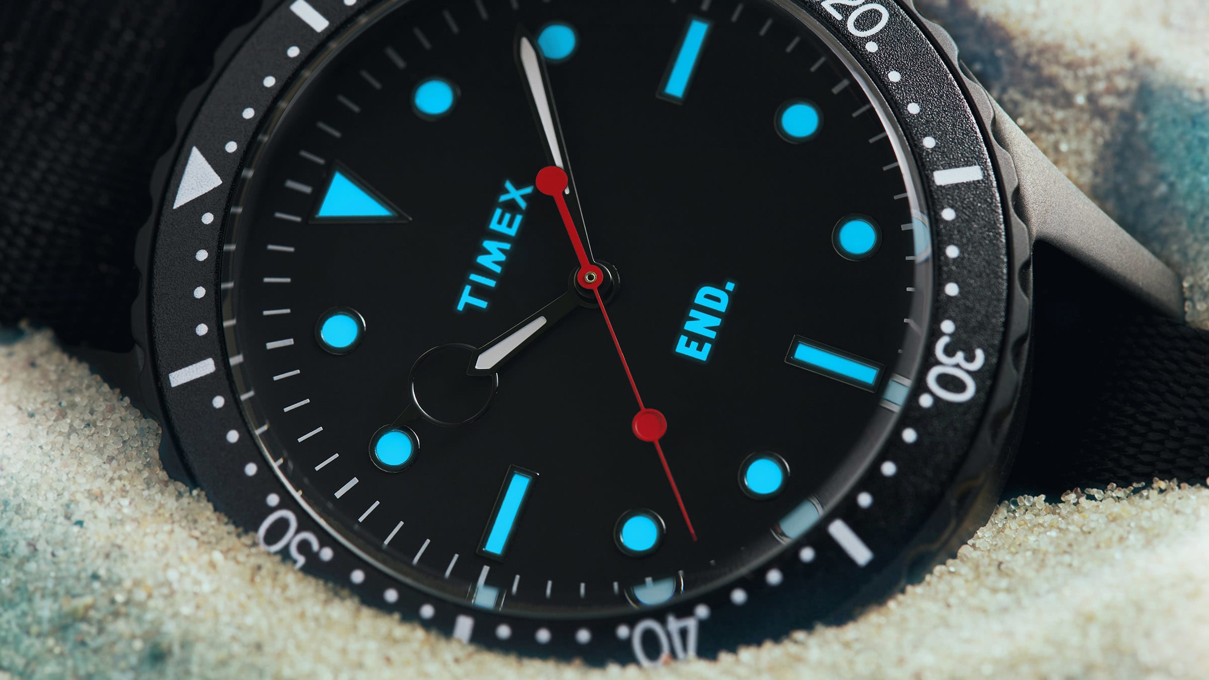 END. x Timex Navi XL Watch (Black) | END. Launches