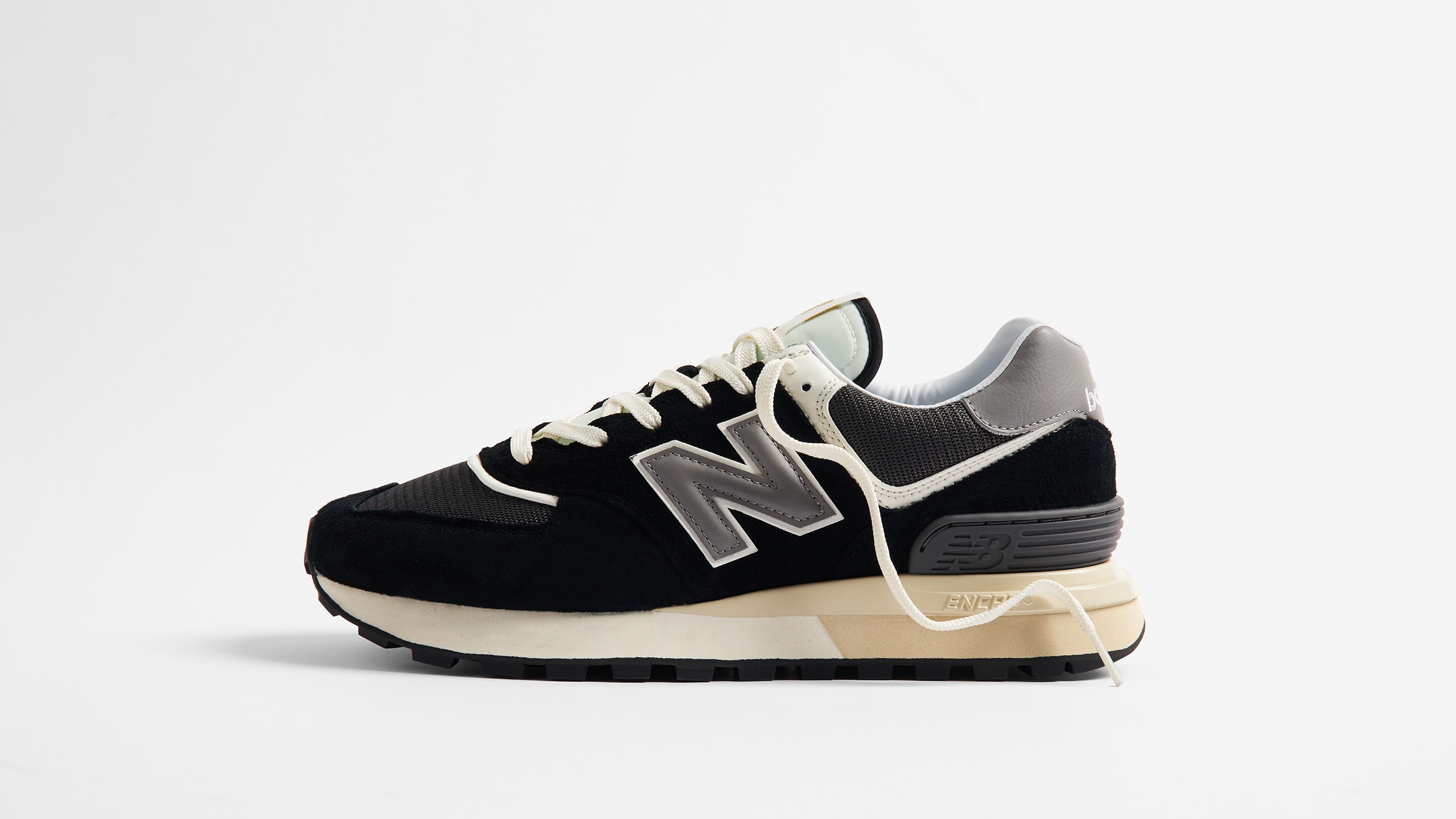 New Balance U574LGG1 (Black) END. Launches