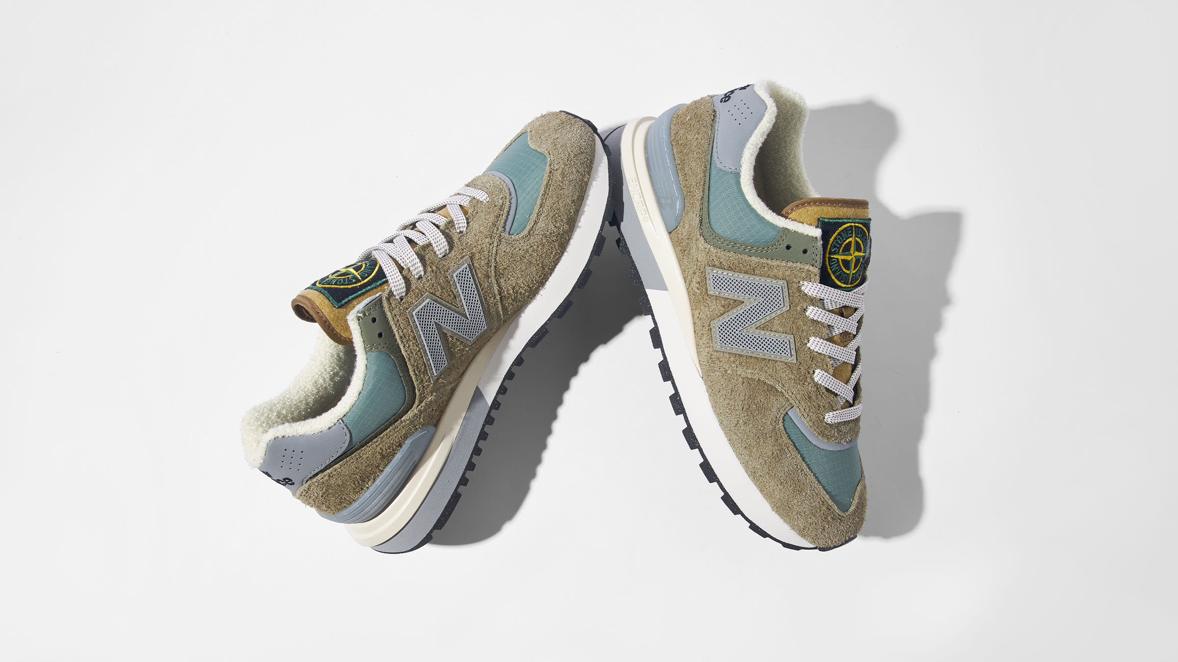 New Balance x Stone Island U574LGST (Green) | END. Launches