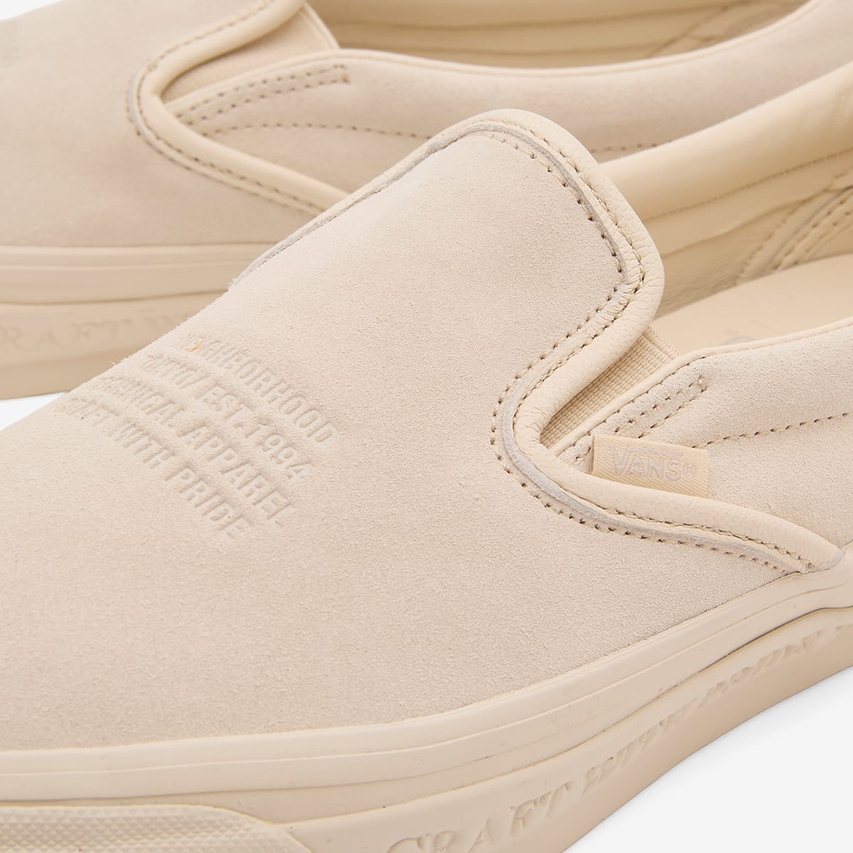 Vans x Neighborhood OTW Classic Slip-On 98 Sneaker (Natural