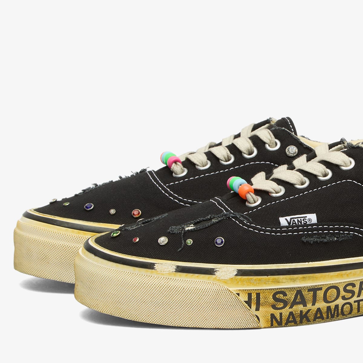 Vans OTW x Satoshi Nakamoto Era 59 Distressed Sneaker (Black