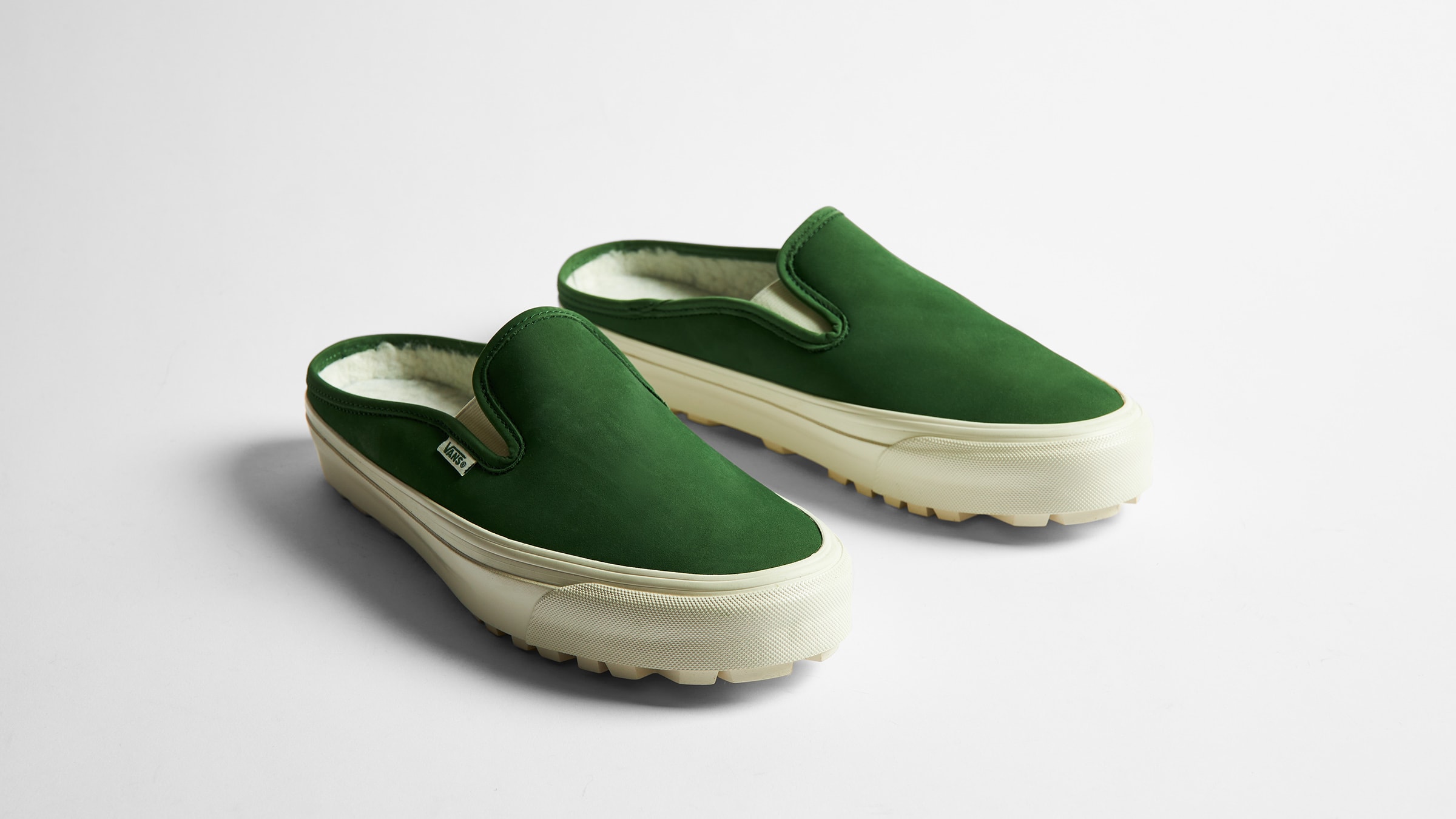 Vans Vault x Museum of Peace & Quiet OG Mule LX (Green & Marshmallow ...