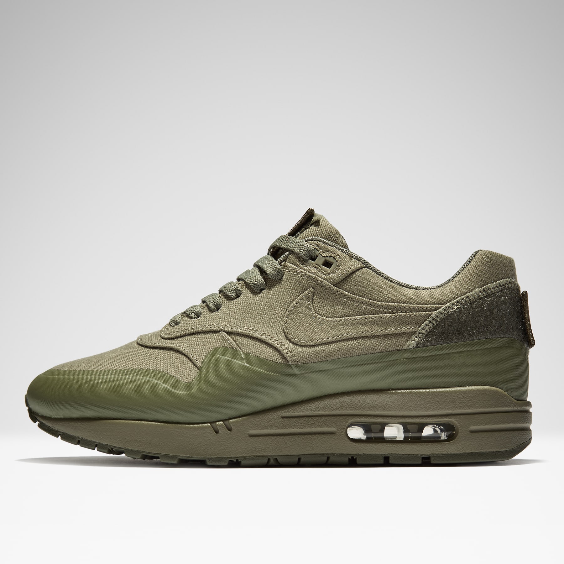 Nike air max 1 patch pack steel green best sale